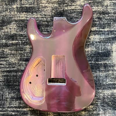 Warmoth Custom Stratocaster “Tequila Sunrise “ Strat Flamed Maple Stratocaster image 18
