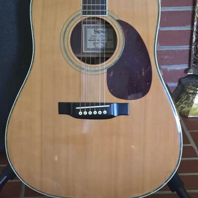 Sigma by Martin DR-41 Vintage Natural Acoustic Guitar New Strings w/ Hard Shell Case image 2
