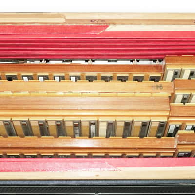 Converter Hohner Morino Artiste XII Cassotto Button Accordion, made in Germany, C Griff Knopfakkordeon, Straps and Case, 2723 image 13