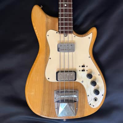 Kapa Continental Bass Guitar - Slim Hofner Neck - Short Scale - Two Pickups - Padded Gig Bag - 1967 image 1