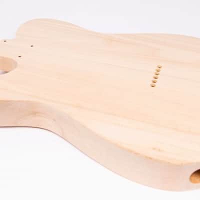 Mighty Mite TE Solid Guitar Body Basswood image 5