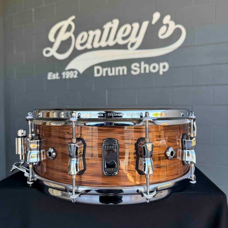 Mapex Black Panther Scorpion 5.5x14 Walnut/Mahogany Snare Drum image 1