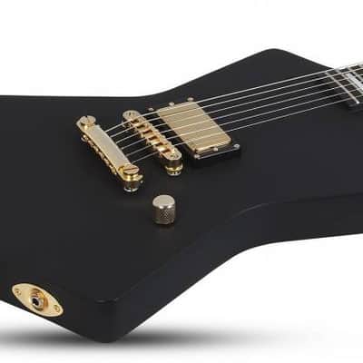 Schecter 502 6-String Left-Handed Cesar Soto Signature E-1 Series Electric Guitar - Satin Black image 7
