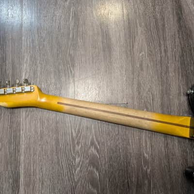 MJT Partscaster Telecaster Relic - 3-Tone Sunburst image 8