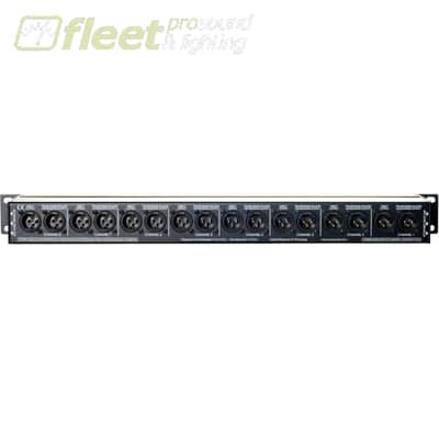 ART S8-3Way Rackmount 8 Channel Microphone Splitter - Black image 2