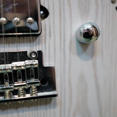Limited Run Firefly Super FFST MODEL - 25.5" - ASH BODY - ROASTED MAPLE NECK - ELECTRIC GUITAR - OPEN PORE WHITE FINISH image 9