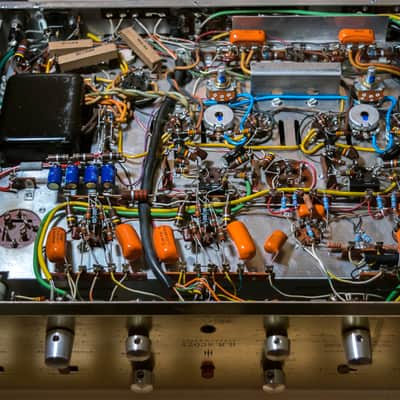 Vintage 1963 H. H. Scott 222C "Stereomaster" Stereo Tube Hi-Fi Phono Amp - fully restored! image 16