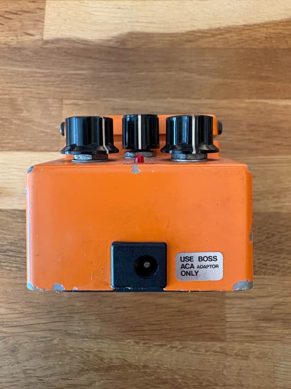 Boss DS-1 Distortion Made in Japan (Black Label 1986) | Reverb