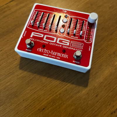 Electro-Harmonix POG2 Polyphonic Octave Generator 2009 - Present - Red / White image 1