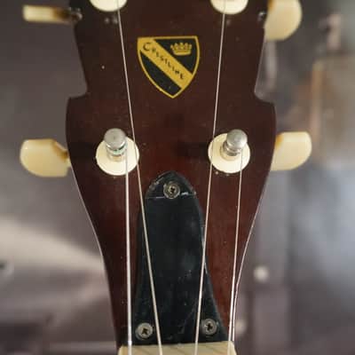 Crestline 5-String Banjo w/ Chipboard Case image 6