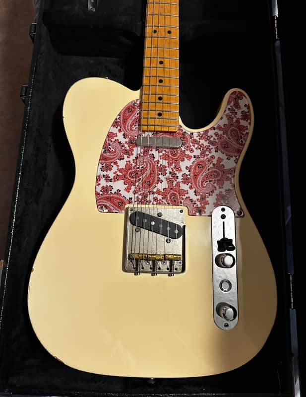 2014 American Special Telecaster - Olympic White with Fishman Fluence Pickups & Upgrades
