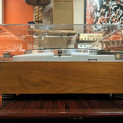 Thorens TD-124 Turntable Pro Serviced SME JnB Dustcover image 2