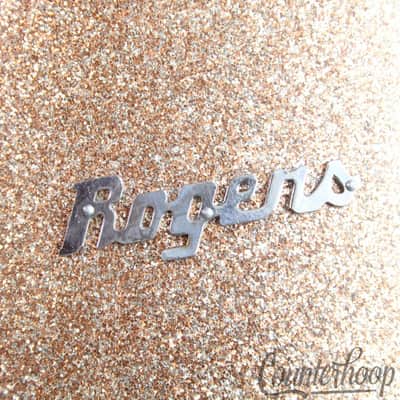 *Rogers Champagne Sparkle 16x16"Floor Tom Drum Cleveland,OH Holiday Vintage 60s* image 4