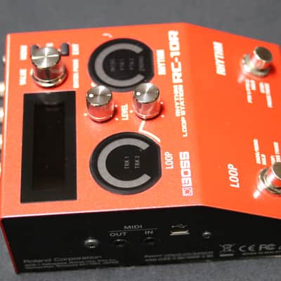 Boss RC-10R Rhythm Loop Station 2019 - Present - Red image 5