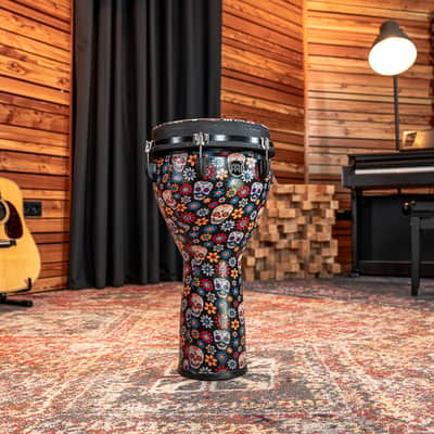MEINL JD12DA-DH Jumbo Djembe 12 Zoll Day Of The Dead Designer image 8