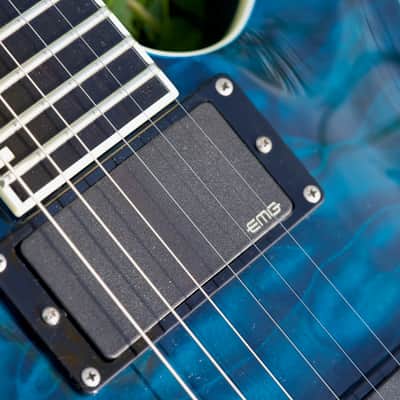 ESP Horizon FR-II BKAQ Standard 2005 Black Aqua image 6