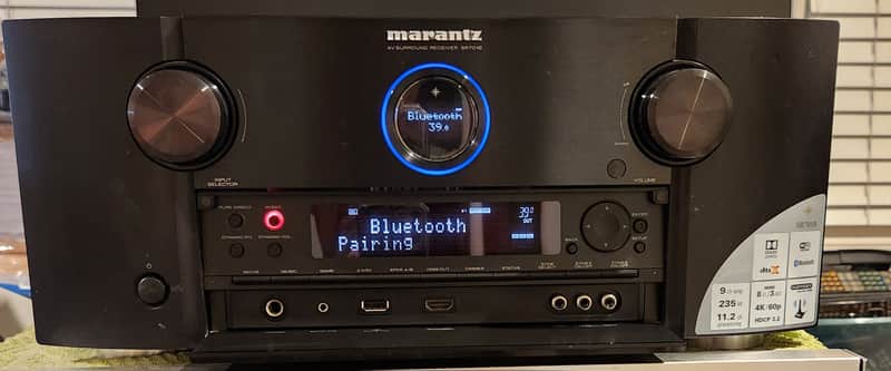 Marantz Marantz SR7010 is a 9.2-channel network AV receiver 2015 - Black image 1