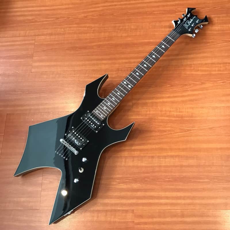 B.C. Rich Warlock Revenge Onyx Black Gloss Electric Guitar 