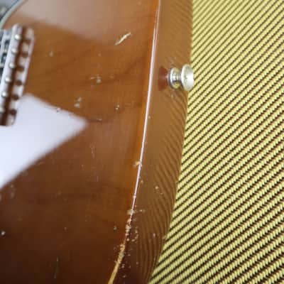 Fender Telecaster Deluxe 1975 w/ Original 1973 neck Walnut Mocha Vintage HH double cunife wide range humbuckers w/ HSC Brown Rare image 10