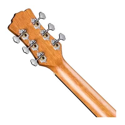 Luna High Tide Exotic Mahogany Grand Concert Cutaway A/E Guitar image 5