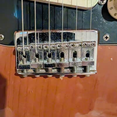 Fender Stratocaster Hardtail with 3-Bolt Neck, Maple Fretboard 1973 - 1977 - Walnut (Mocha) image 19