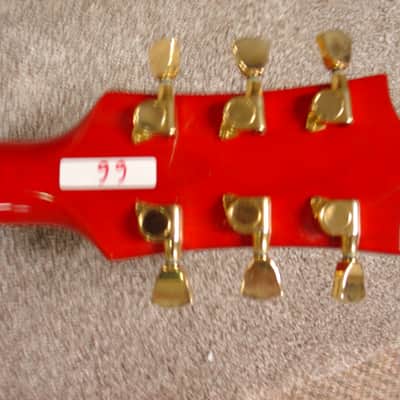 Custom Custom LP style guitar ! MOP Inlays ! Nice Top ! 1990 Various image 8