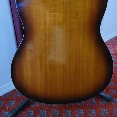Kent Acoustic Guitar 1970's - Sunburst | Reverb