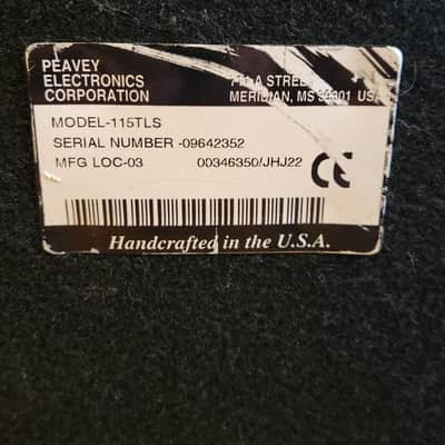 Peavey 115TLS Passive Speaker image 4
