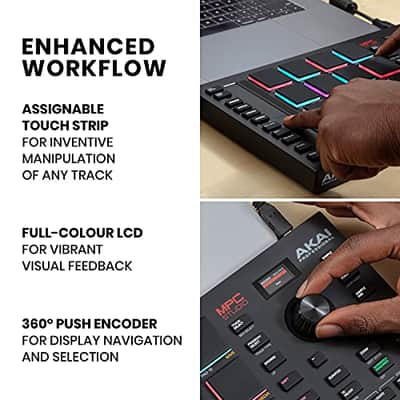 Akai Professional MPC STUDIO 16-Key Music Production Controller image 3