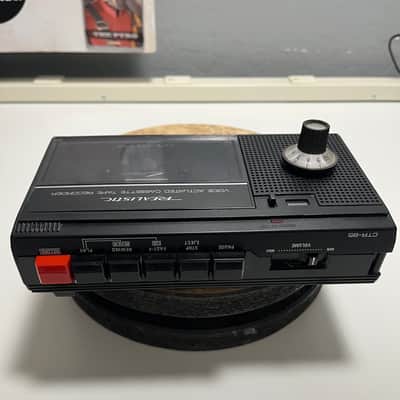 Speed Modified Realistic Cassette Recorder Player Circuit Bent Lofi Vintage includes free Tape Loop image 2