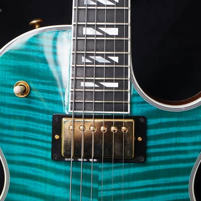 Gibson Les Paul Supreme Florentine Caribbean Blue 2014 - Caribbean Blue image 5
