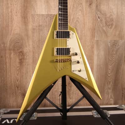 ESP LTD KH-V Kirk Hammett Signature - 2023 - Metallic Gold image 3