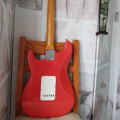 Fender Stratocaster 1962 in Fiesta red colour image 5