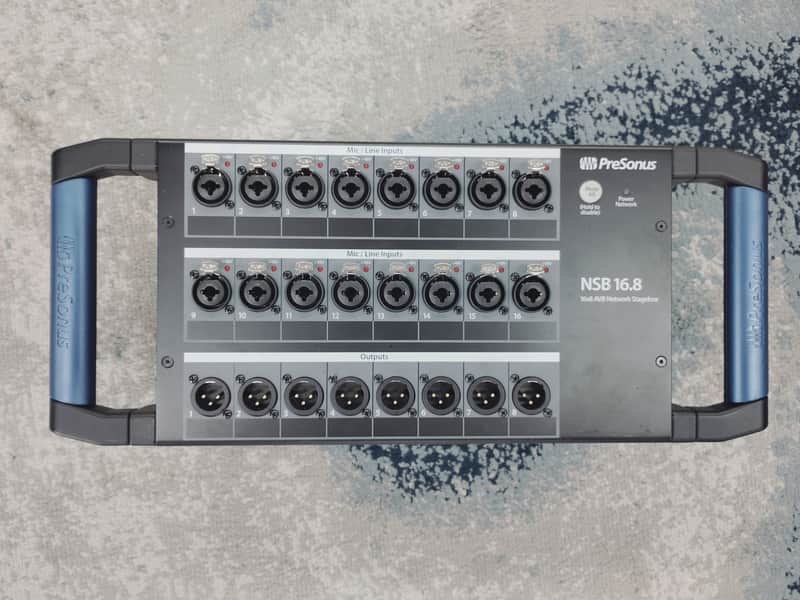 PreSonus NSB 16.8 16x8 AVB Network Stagebox 2018 - Present - Black image 1