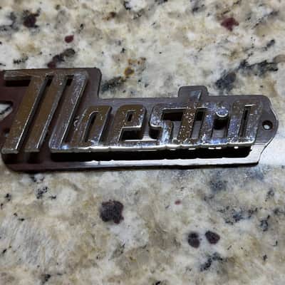 Maestro Amp Logo Badge Emblem 60s Gibson image 2