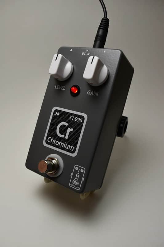 Loophole Pedals Chromium Boost 2024 - White Knobs image 1