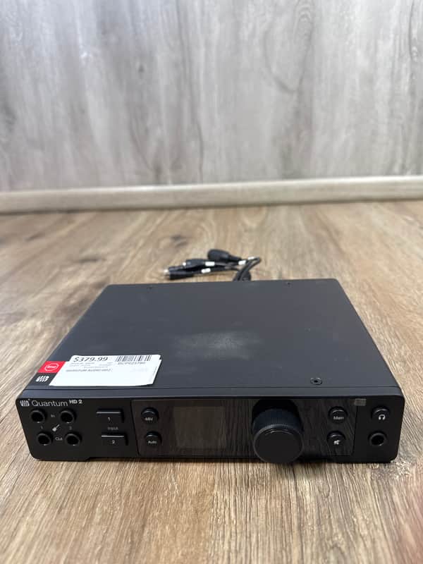 PreSonus Quantum HD2 USB-C Audio Interface 2024 - Present - Black