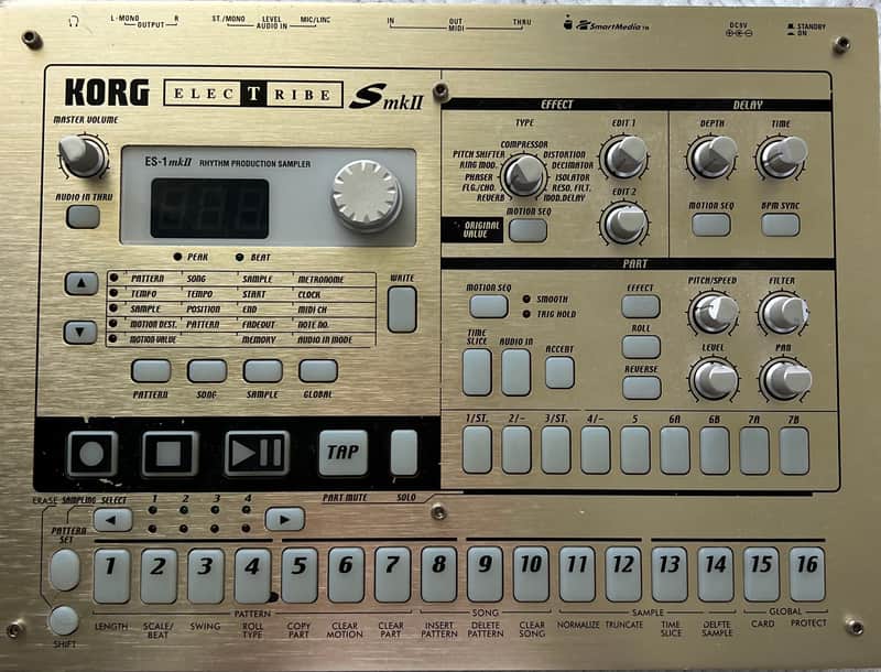 Korg Electribe-S mkII ES-1 mkII Rhythm Production Sampler 2000s - Champagne