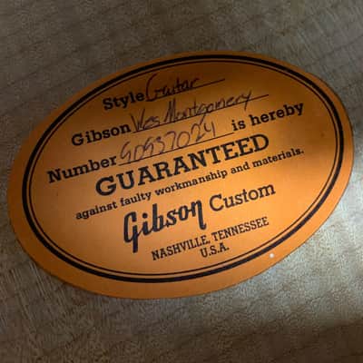 1997 Gibson Custom Shop Historic WES MONTGOMERY L-5 Sunburst One Pickup Signature Model Archtop Electric Guitar image 23