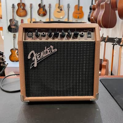 Fender Acoustasonic 15 2-Channel 15-Watt 1x6" Acoustic Guitar Amp 2013 - Present - Brown image 1