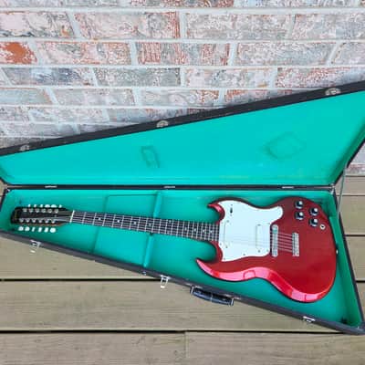 Vintage 1967 Gibson Melody Maker (SG) XII 12-String Electric Guitar w/ Hardshell Case! image 2