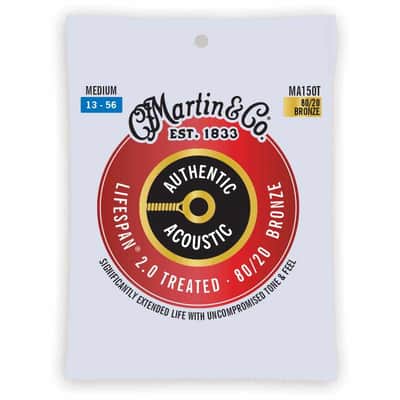 Martin MA150T Authentic Treated, Medium, 80/20 image 1