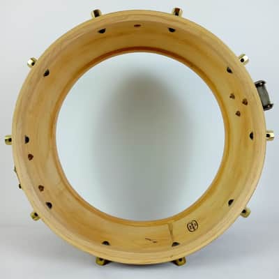 Noble&Cooley 7x14"SS Classic Snare Drum 1Ply Solid Maple Shell Vintage 80s 10Lug image 10
