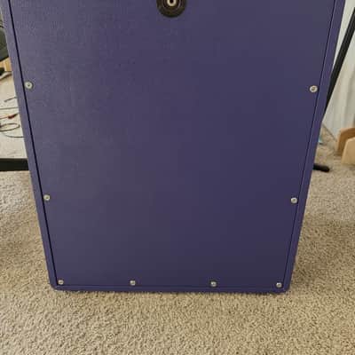 Mojotone Custom purple 2x12 guitar cabinet with v30’s 2022 image 3
