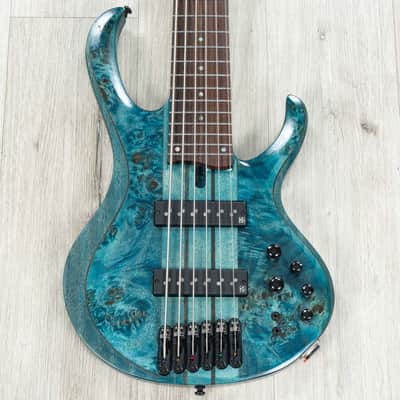 Ibanez BTB946 BTB Bass Workshop 6-String Bass, Nordstrand Pickups, Cosmic Blue Low Gloss image 1
