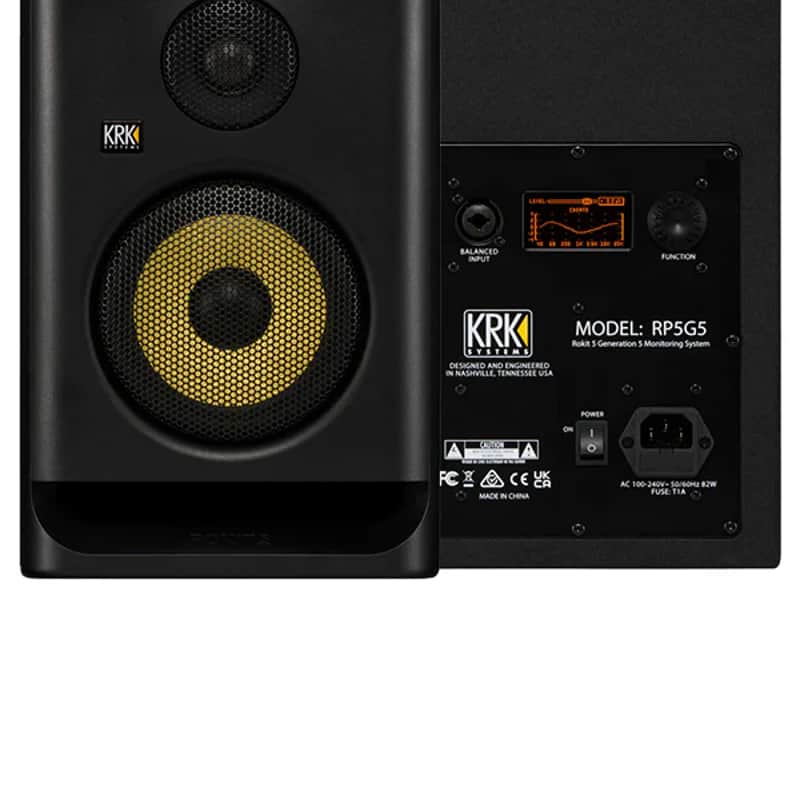 2019 – 2021 KRK RP-5 Rokit G4 2-Way 5″ Active Studio Monitors …