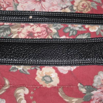 new old stock (no tags) near A+ Perri’s Leathers Ltd BM2DS Guitar Strap, 2" Reversible Black / Gray Italian Premium Leather Guitar Strap, with white double stitching, entire strap is leather padded, Adjustable Length from 42" to 56" image 13