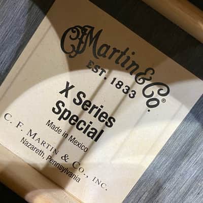 Martin X Series Special Natural W/Gigbag image 6