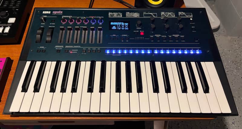 Korg Opsix 37-Key Altered FM Synthesizer 2020 - 2024 - Blue / Black image 1