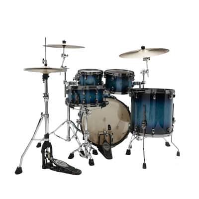 TAMA Starclassic Maple  MA42TZBNS-MEB Molten Electric Blue Burst Black Nickel HW image 6